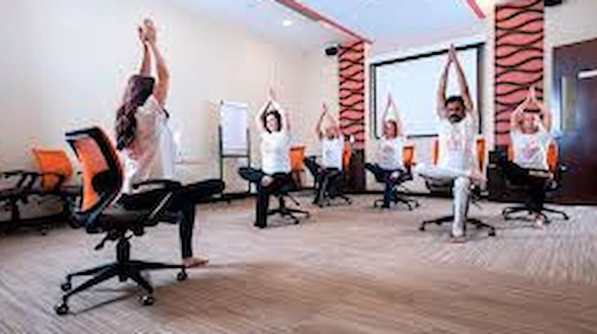 Ejercicios de respiración y relajación en empresa