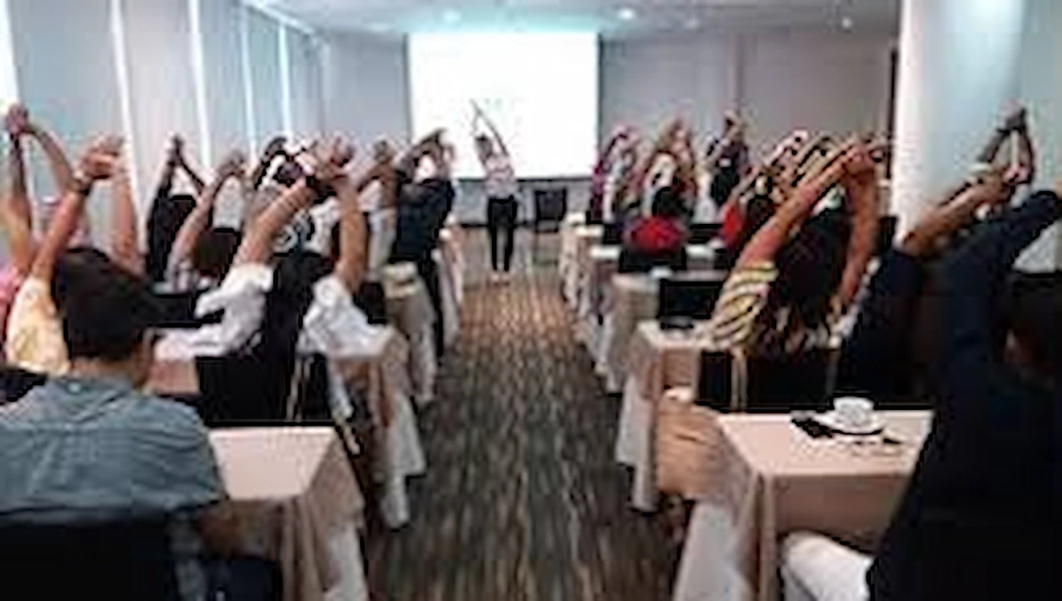 Ejercicios de respiración y relajación en empresa