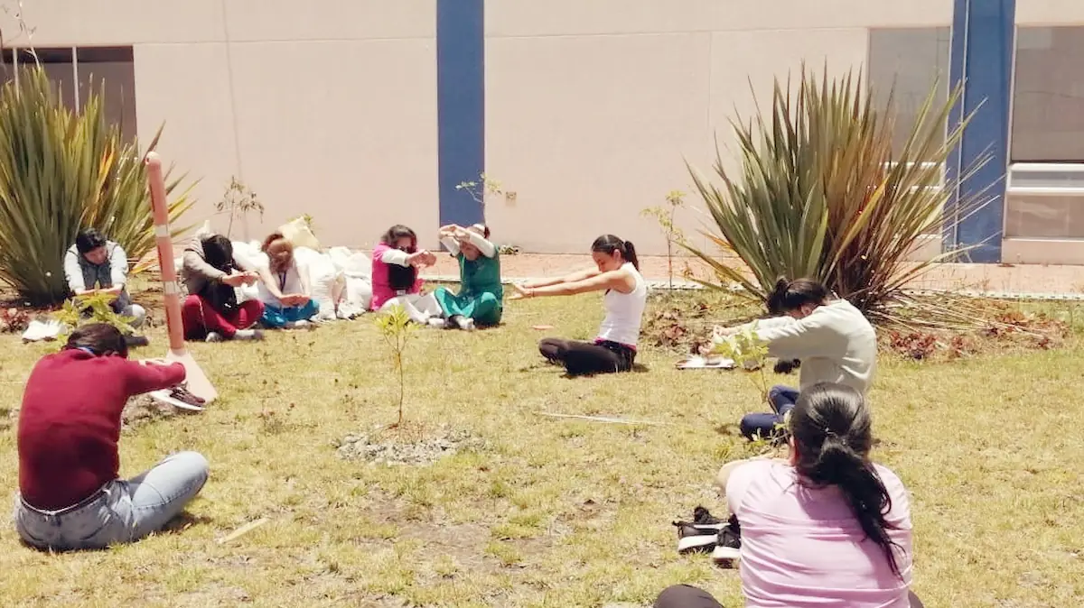 Ejercicios de respiración y relajación en empresa